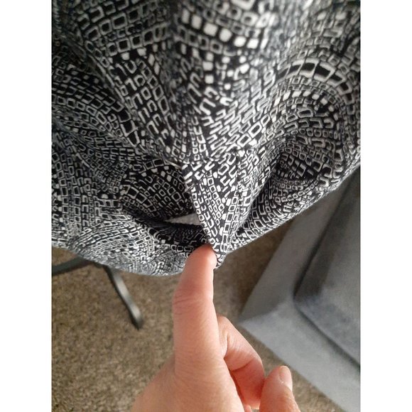 Weekends By Chico's Blue Top with pockets High Collar Size 2 Casual Classic - Picture 5 of 12